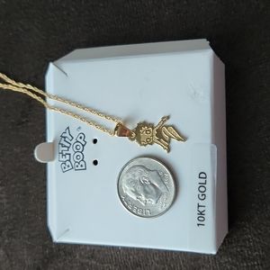 10K.BETTY BOOP pendant.